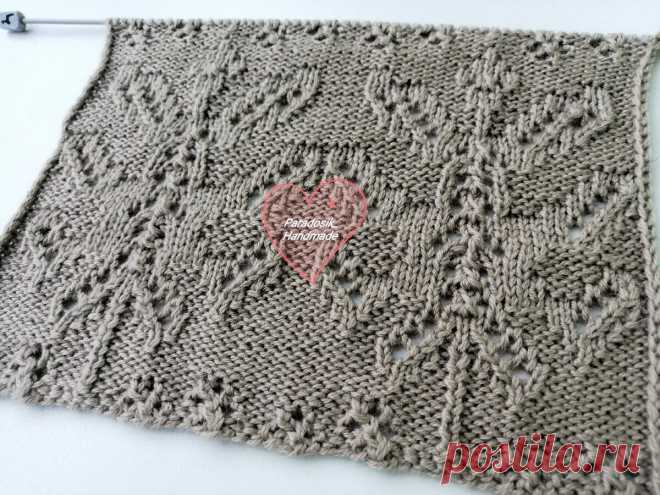 Новые красивые узоры в вашу копилочку, с хорошими схемами и описанием | Вязание с Paradosik_Handmade | Дзен