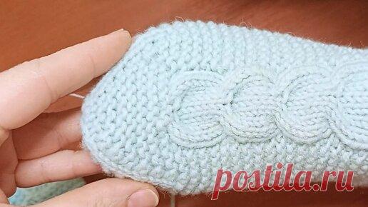 Вяжем мысок - заканчиваем 