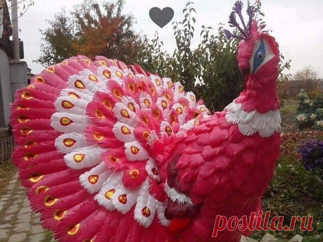 Вторая жизнь пластиковых бутылок. Вот это фантазия!