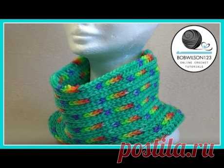 Easy Reversible Cowl Crochet Tutorial