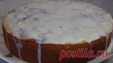Пирог с Вишней (с любыми ягодами). Очень Пышный и Вкусный!