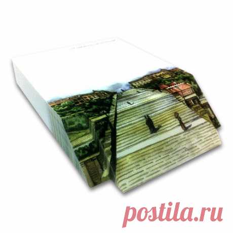3D блок для записей "Потемкинская лестница", серия "Одесса": продажа, цена в Киевской области. стикеры, бумага для заметок от "Интернет-магазин эксклюзивных бумажных подарков" - 380708431