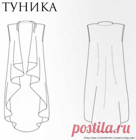 ​Красивая безрукавка, которая шьётся в два счёта