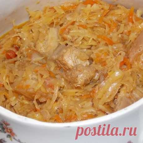 Бигус из свежей капусты : мастер-класс от Натальи Карпушенковой