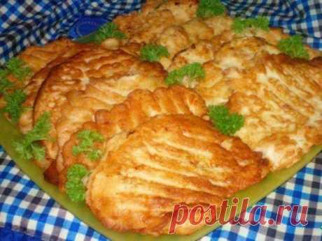 Супер вкусные куриные «отбивнушки» с тонкой луковой ноткой