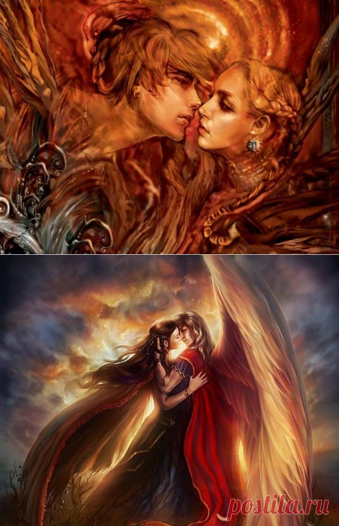 Любовь в стиле фэнтези.Красиво!