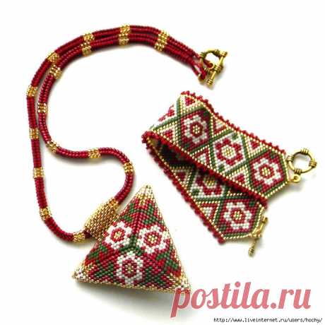 Герданы и браслеты от Anabel (+ схемки)