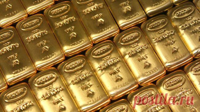 Золотой запас России за год вырос на 112 миллиардов долларов