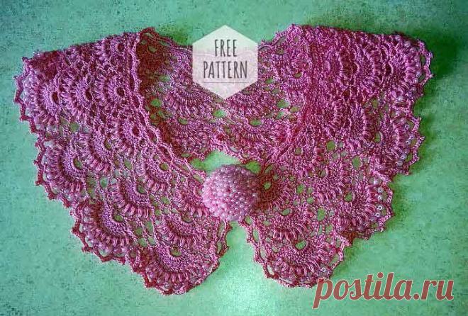 Fishnet Collar Crochet Pattern