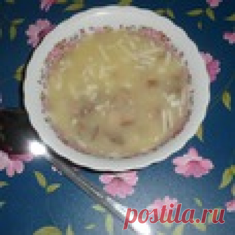 Грибной суп-пюре - кулинарный рецепт