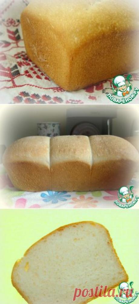 Простейший белый хлеб на закваске. Дубль 2 - кулинарный рецепт