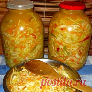 Салат овощной на зиму