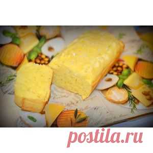 Кукурузно-сырный пирог-кекс
