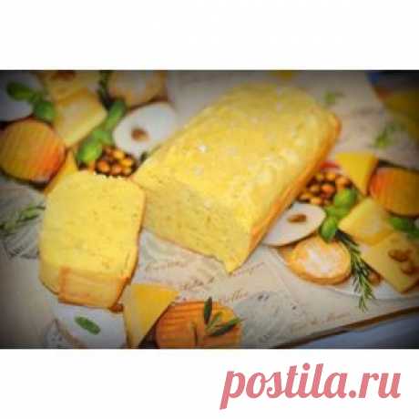 Кукурузно-сырный пирог-кекс