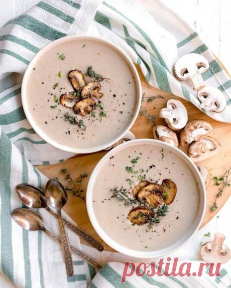 ​Грибной суп-пюре