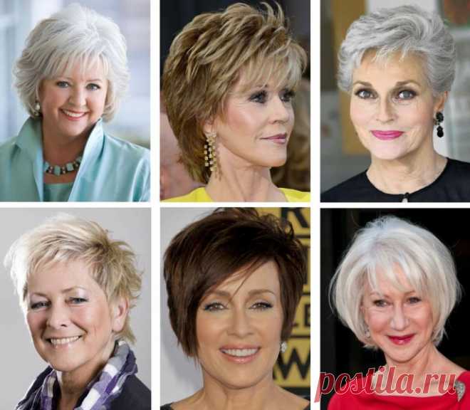 Стрижки для женщин после 60 лет не требующие укладки » Modhairs.ru