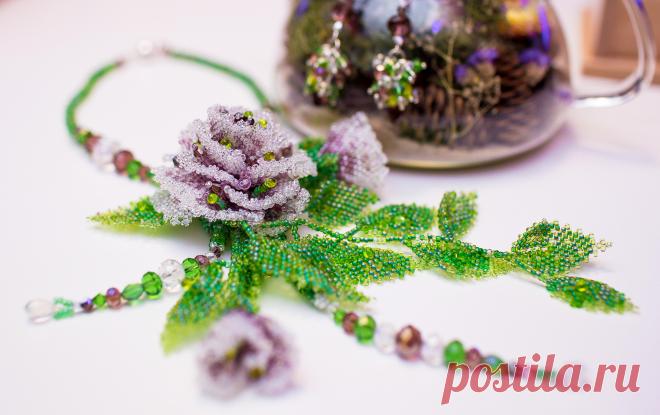 УРОК 4. Мозаичный жгут и завершение колье 