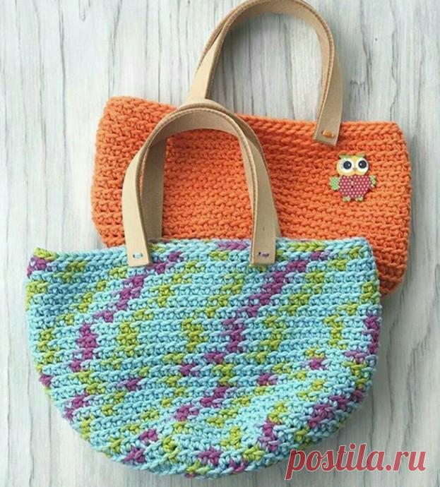 Вязаные сумочки