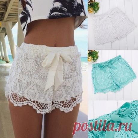 lace notebook Picture - More Detailed Picture about European Fashion Spring Summer Women Shorts Elastic White Green Lace Shorts Casual Short Feminino 24 Picture in Shorts from A-City-Life | Aliexpress.com | Alibaba Group
