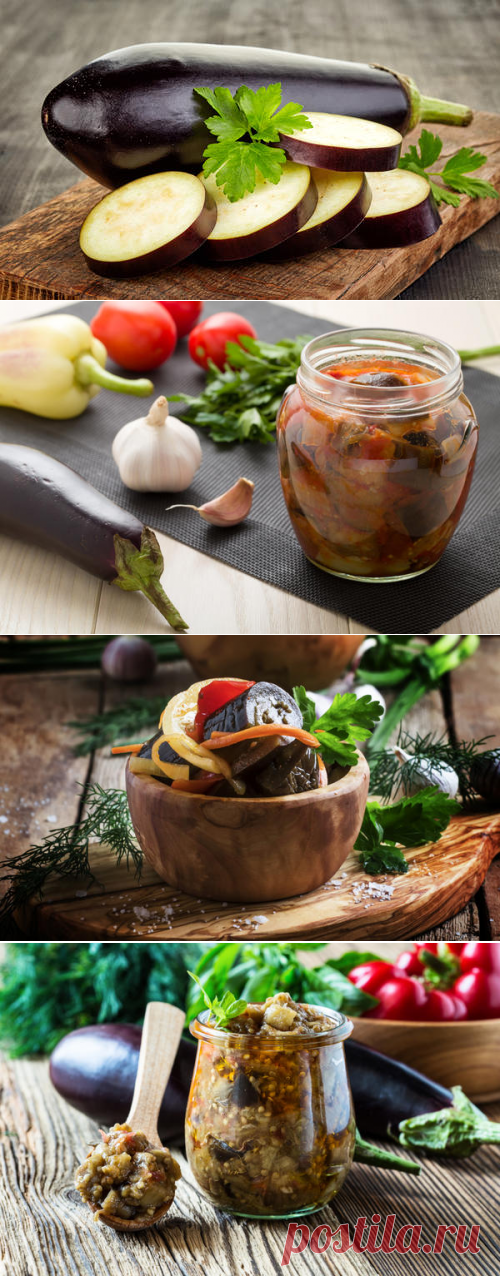 Баклажаны на любой вкус. Рецепты заготовок на зиму