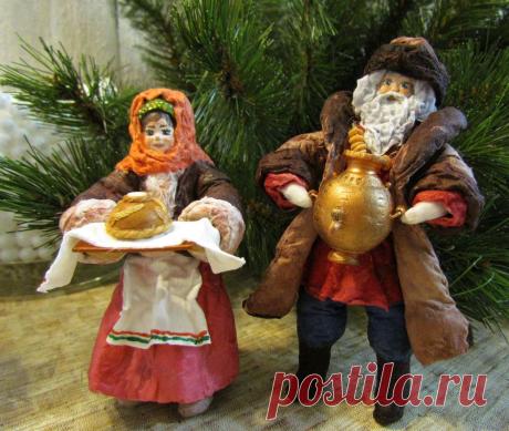 МК Елочная игрушка из ваты - Ярмарка Мастеров - ручная работа, handmade
