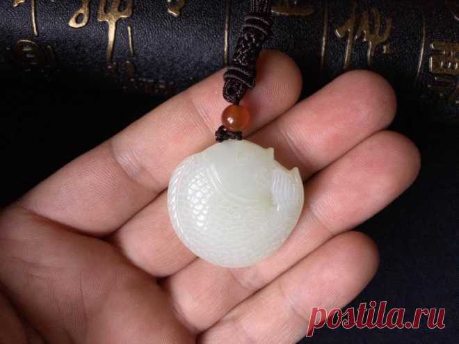 Necklaces for women Hetian jade necklace pendant Charm | Etsy