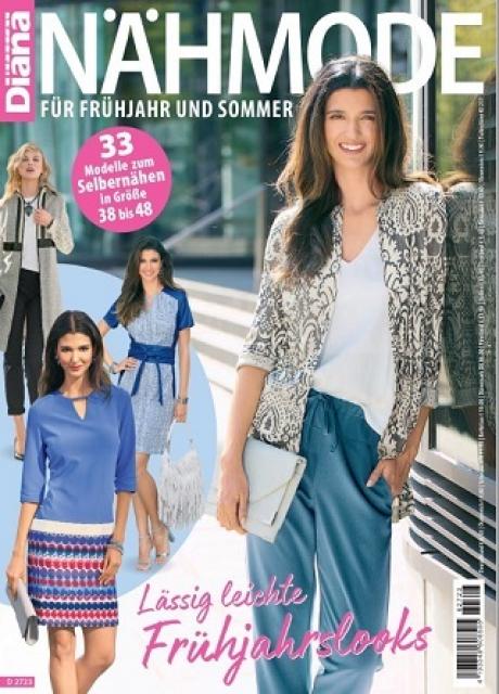 Diana Special D2723 2026 Nahmode fur Fruhjahr &amp; Sommer (с выкройками)