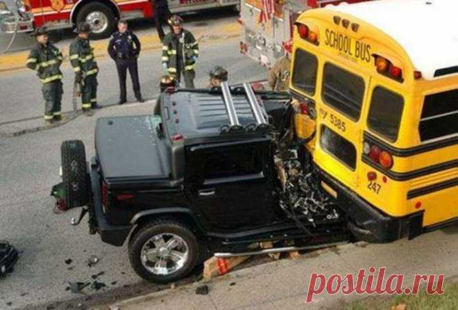 Вот именно поэтому у них такие нереально крепкие школьные автобусы