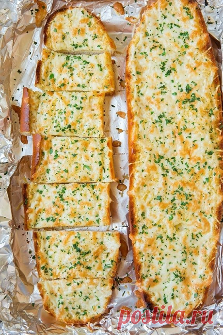 Сырно-чесночный хлеб - вкуснотища