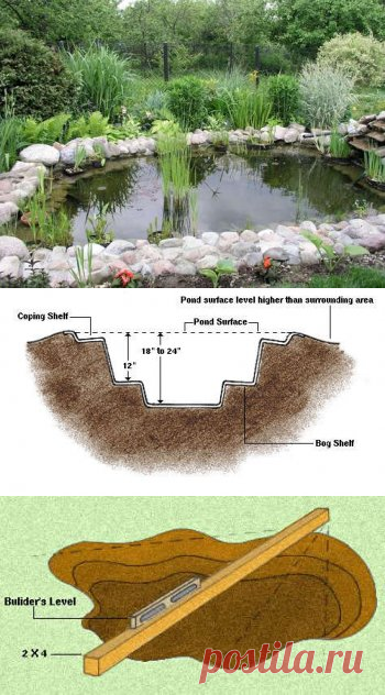 Садовый пруд своими руками — Своими руками
