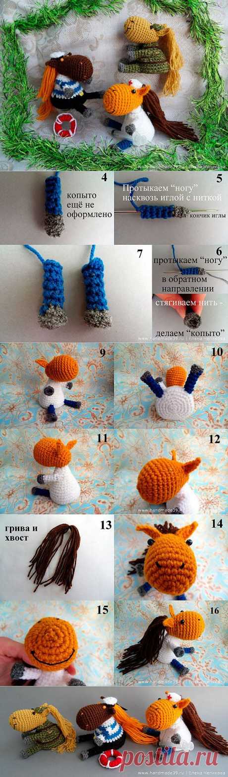 Лошадиная профессия | Вязаные игрушки | HandMade39.ru – More фантазии!