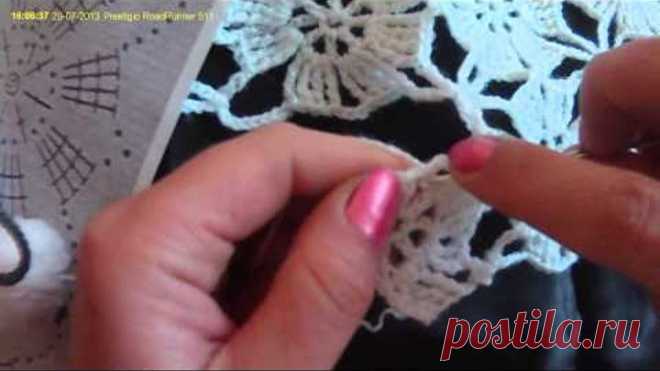 Вязание крючком из мотивов ч.1.  Crochet motifs of Part 1.