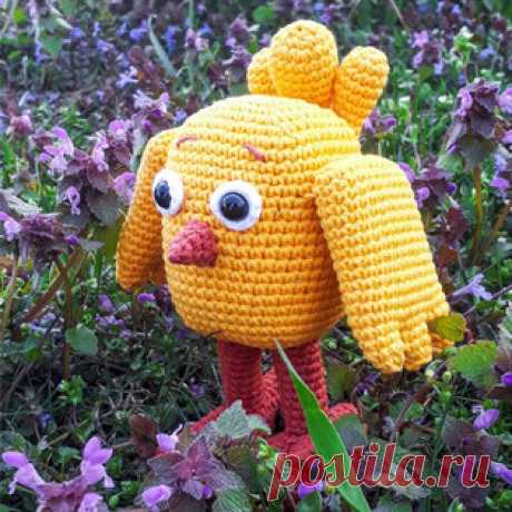 Цыпа амигуруми. Схемы и описания для вязания игрушек крючком! Бесплатный мастер-класс от Светланы @momigurum_i по вязанию цыплёнка по имени Цыпа - персонаж из детского мультфильма &quot;Ми-ми-мишки&quot;. Высота…