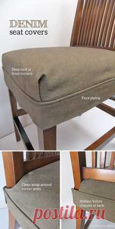 Washable seat covers for dining room chairs are a smart…