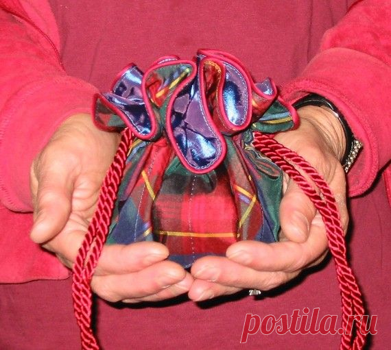 Сумочка-Мешочек для ювелирных изделий и не только...