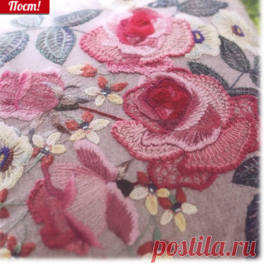 ВЫШИВКА - КАНАТНЫЙ ТАМБУРНЫЙ ШОВ