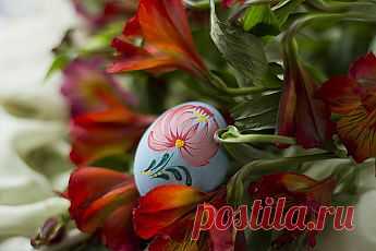 Декор пасхальных яиц в украинском стиле. Мастер-класс - Кулинария - Домашний очаг