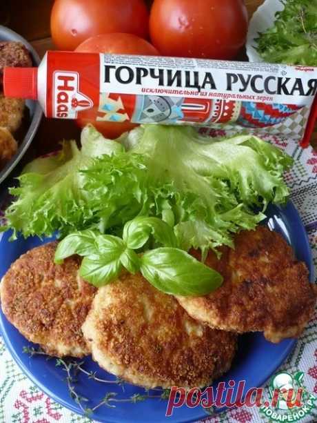 Горчичные куриные котлеты
