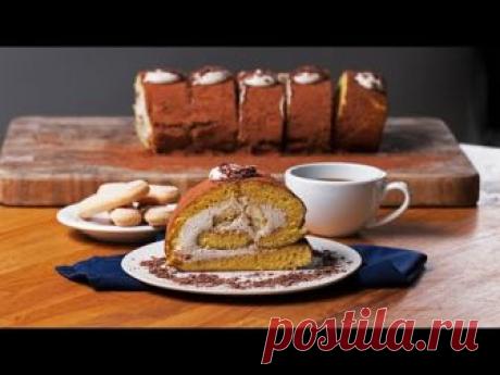 Tiramisu Swiss Roll