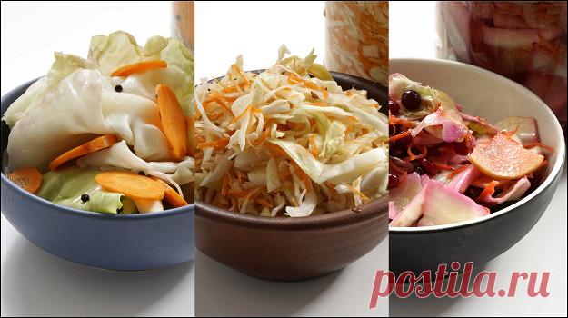 Капуста на зиму — три проверенных рецепта – «Еда»