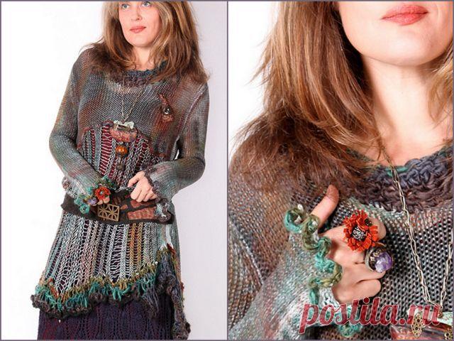 Aproximat - Tatiana Palnitska - Бохо стиль - хиппи, фолк, этно, гранж, сафари, бохо... - Галерея - Knitting Forum.Ru