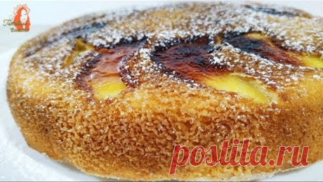 БЫСТРЫЙ ЯБЛОЧНЫЙ ПИРОГ без ВЫПЕЧКИ в ДУХОВКЕ