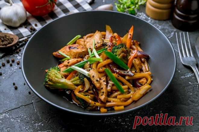 15 быстрых рецептов удона с курицей