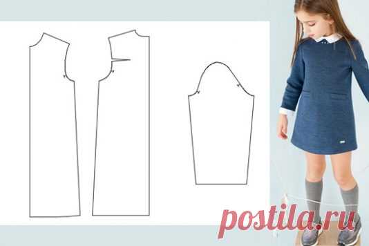Выкройка платья для девочки: скачать