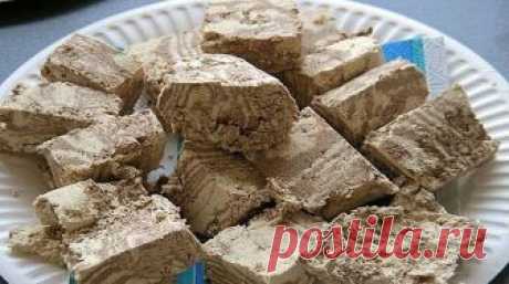 ХАЛВА ДОМАШНЯЯ Получается самая вкусная халва которую вы когда-либо пробовали.