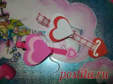 Закладка сердца / Hearts bookmark (English CC) - YouTube