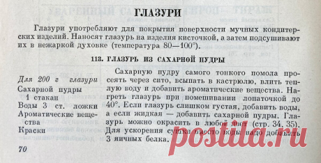 Рецепт из старой книги. ТА САМАЯ глазурь | Курочка и дурочка | Яндекс Дзен