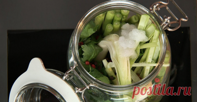 Малосольный молодой чеснок - рецепт | TVeda.ru