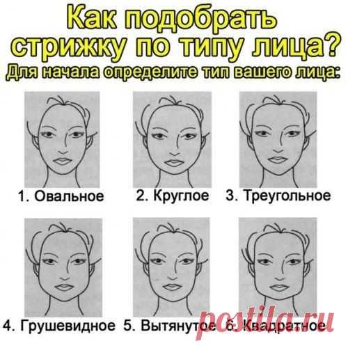 Как подобрать стрижку по типу лица | Страна Полезных Советов