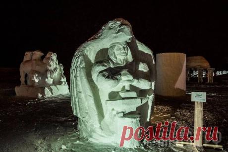 В Якутске выбрали самые красивые ледовые фигуры | News.Ykt.Ru: служба новостей